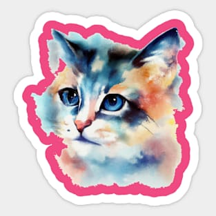 Cute cat Sticker